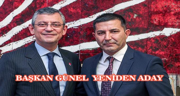 CHPli Belediye Bakan Gnel, yeniden aday ilan edildi